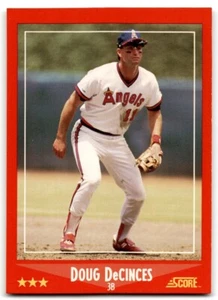 1988 Score Doug DeCinces 3b California Angels #239 - Picture 1 of 2