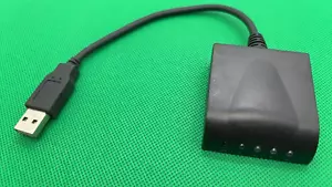 PS3 React Wireless Receiver Dongle Model RT3300 USB Black PlayStation Guitarher - Picture 1 of 2