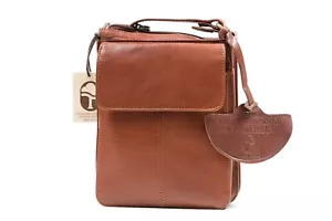 PUP SCHULTERTASCHE AUS HELLBRAUNEM IRISCHEM LEDER TK10649 - Bild 1 von 2