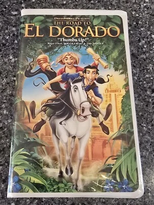 The Road To El Dorado (VHS 2000) Clamshell Dreamworks Pictures Pre Owned - Image 1 of 2