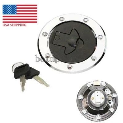 Motorcycle Fuel Gas Tank Cap Lock Key For Kawasaki Ninja 250R EX250F 1988 - 2007 - Image 1 of 4