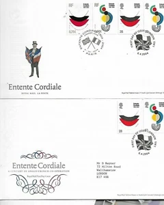 Royal Mail First Day Cover 2004 - Entente Cordial English & French - Picture 1 of 1