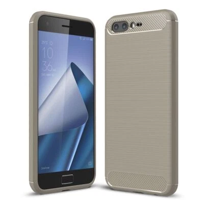 ASUS Zenfone 4 Pro ZS551KL Custodia Cover per Cellulare Protezione Bumper Grigio - Immagine 1 di 4