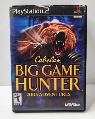 Cabela's Big Game Hunter 2005 Adventures (PlayStation 2, PS2, 2004) - No Manual - Image 1 of 3