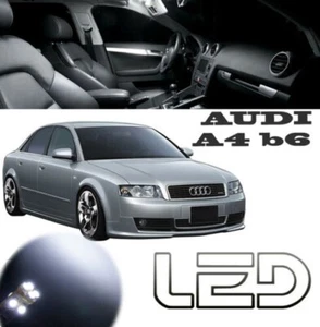 Per Audi A4 B6 14 Lampadine LED Targa Luci Posizione Abitacolo Luce Interna - Foto 1 di 5