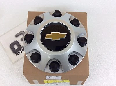 2011-2017 Chevrolet Silverado 2500 3500 Aluminum HD Wheel Center Hub Cap new OEM - Image 1 of 4