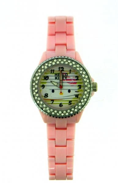 BELLISSIMO OROLOGIO HELLO KITTY DONNA ROSA SILVER DIAL HK.7363LST/11C - Immagine 1 di 1