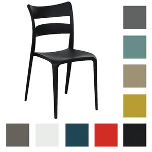 Sedia ONDA in Polipropilene Design impilabile per interno ed esterno - Foto 1 di 10