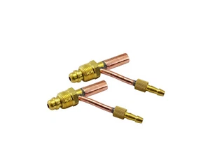 Conector de cable separado gas/agua 5/8"-18 macho apto para WP26 2 piezas - Imagen 1 de 7