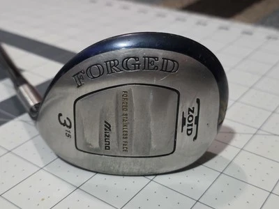 Mizuno T-Zoid Forged Stainless 3-Wood Driver 15° 44" RH, Stiff-Flex Accel-Arc - Image 1 of 4