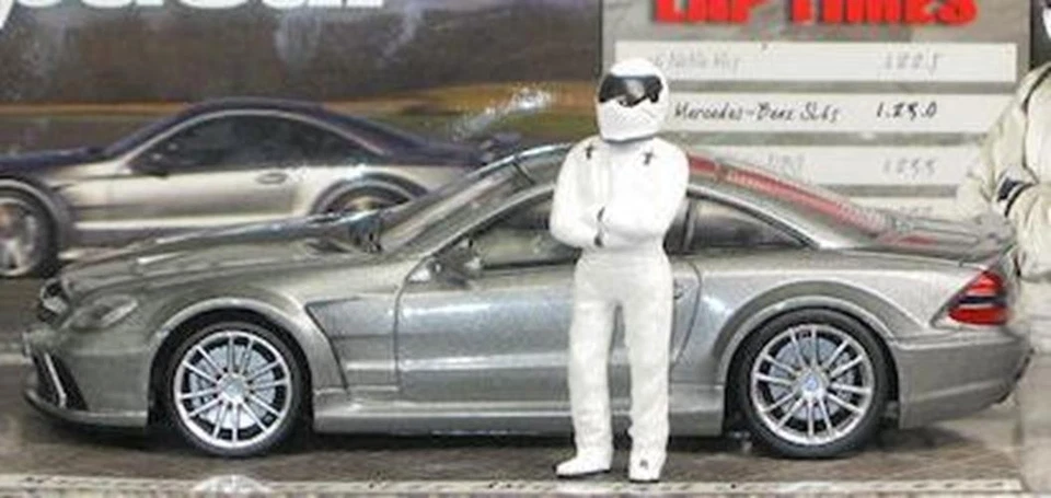 Minichamps Pm519433820 Mercedes Sl65 AMG 2009 Top Gear Grey Met.1 43 M 2125201