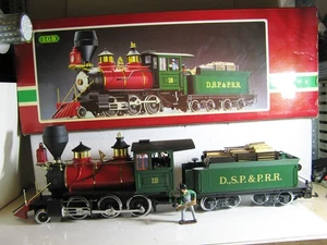 LGB Mogul - Locomotora con Tender 2018D - Escala G Analógica - EMBALAJE ORIGINAL (1) - Imagen 1 de 7