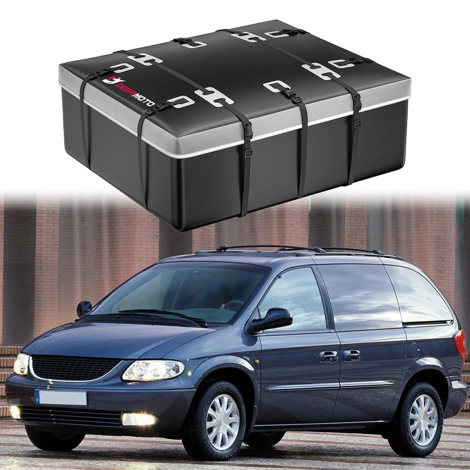 Bolsa de almacenamiento con bloqueo para techo de auto Chrysler Voyager 21 pies cúbicos Foto 1 de 4