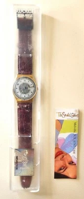 Swatch ALBATROS GX700 1988 Standard Gents Gold Plated Daydate Swiss made watch - Image 1 of 4