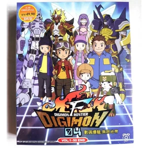 Digimon Frontier 04 Complete ANIME DVD (Vol 1-50End) ENGLISH DUBBED All region - Imagen 1 de 7