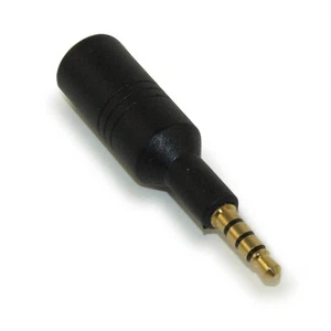 3.5mm TRRS Male to Female Port PVC Extender Shielded 4 Conductor - Picture 1 of 3