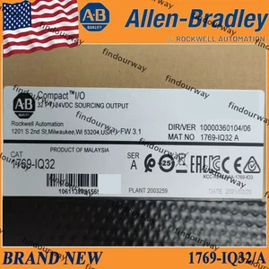 New Sealed AB 1769-IQ32/A CompactLogix 24V DC Input Module US Free Ship 1769IQ32 - Picture 1 of 5