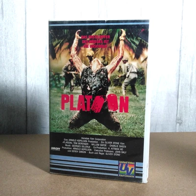 Platoon - VHS Video Film Kassette #B - Bild 1 von 4