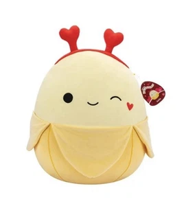 Squishmallows 12" Junie die Banane mit Herz Stirnband - Bild 1 von 2
