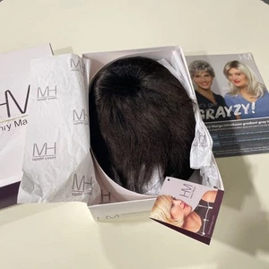 Henry Margu Wig 2441 Faith Petite Cap Size Color 4GR Dark Brown Short Pixie Cut - Picture 1 of 11