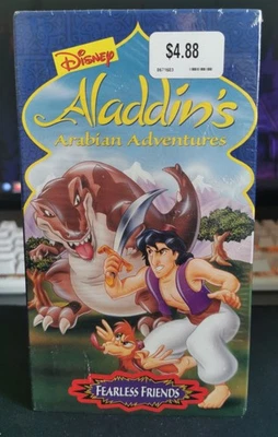 Aladdin's Arabian Adventures Fearless Friends (VHS) New Sealed Rare - Bild 1 von 4