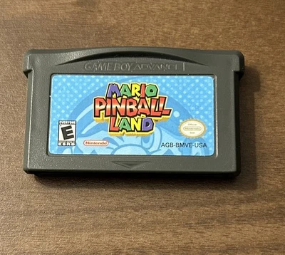 Cartucho de juego Mario Pinball Land Gameboy Advance (GBA) Foto 1 de 4