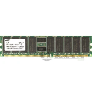 Samsung 1 GB PC2100 DDR ECC Reg CL2.5 184-Pin Memory Module M312L2920BTS-CB0Q0 - Picture 1 of 1
