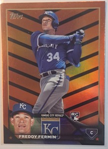 2023 Topps Update Orange Black Freddy Fermin RC #US114 Royals