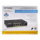 Netgear Gs305p-100Nas 5-Port Poe Gigabit Ethernet Unmngd Switch New/Sealed