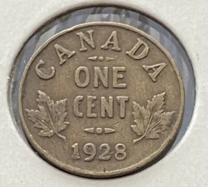 1928 Canada One Cent 1 - Picture 1 of 2