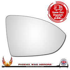 Right Hand Drivers Side For VW Golf Mk7 Mk7.5 2012-2020 Convex Wing Mirror Glass