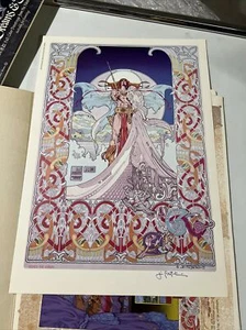 JIM FITZPATRICK ART PORTFOLIO #1 SIGNED 1981 b VERY FINE - Picture 1 of 7