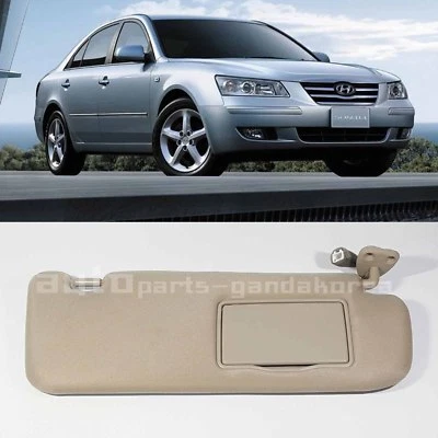 852023K000QD Sun Visor Inside Passenger Right Beige HYUNDAI SONATA 2006-2008 - Image 1 of 4