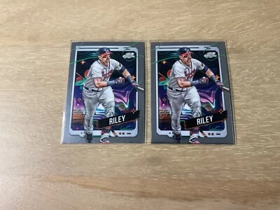 2024 Topps Cosmic Chrome Austin Riley #84 Atlanta Braves - Image 1 of 2