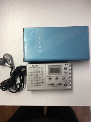 Coby CX53 Digital Display Mini Am/fm Radio And Alarm Clock - Image 1 of 4