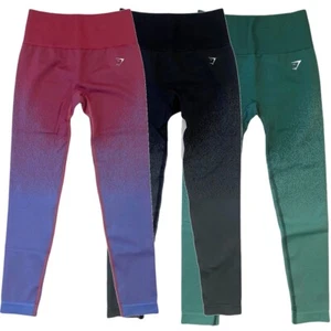 Gymshark Women's Adapt Ombre Activewear Seamless Tight Pant Legging - Picture 1 of 6