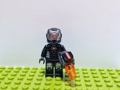 Lego War Machine 76153 Black and Silver Armor Super Heroes Minifigure - Image 1 of 4