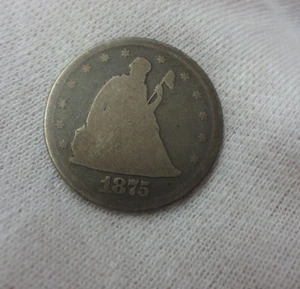 1875P Twenty Cent Piece (Set Break) - Picture 1 of 4