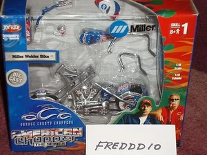 ERTL OCC ORANGE COUNTY CHOPPERS MILLER WELDER BIKE MODEL KIT 1/18 RARE!! - Picture 1 of 4