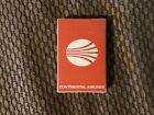 Vintage Continental Airlines Playing Cards white Logo "New"