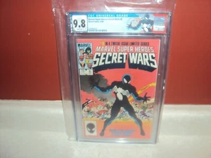 MARVEL SUPER HEROES #8 SECRET WARS ORIGEN VENOM SIMBIONTE SPIDERMAN CGC 9.8 CÓMIC - Imagen 1 de 3