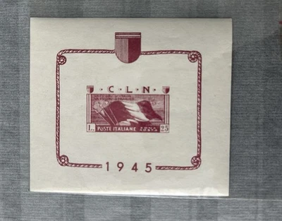 Italy / 1945 Block MNH - Image 1 of 2