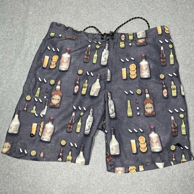 Tommy Bahama Relax Board Shorts Para Hombre XL Antiguo Moda Bebida Nadar Tropical Playa Foto 1 de 4