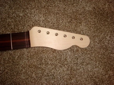 TELE NECK Vintage Riftsawn Maple & Good Looking Rosewood Board 21f Musikraft - Image 1 of 4