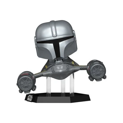 Star Wars Mandalorian N-1 Starfighter & R5-D4 Pop Vinyl Ride Figure Toy - image 1 of 3