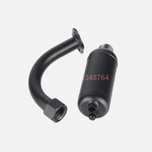 Tubo di Scarico Marmitta Performance Nero per Bici Gas 49cc-100cc 2 Tempi,  - Foto 1 di 12