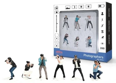 Figuren Set Photographers - American Diorama 1:64