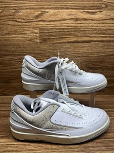 Air Jordan 2 Retro Low Python Men Size 10.5 DV9956-100 NWOB - Picture 1 of 16
