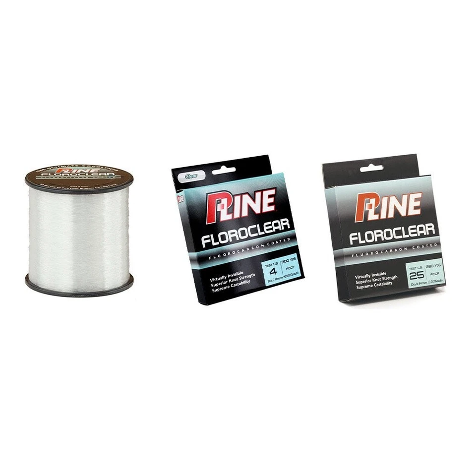 Linha de pesca floroclear P-Line transparente - Imagem 1 de 1