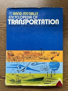 Book Rand McNally Encyclopedia of Transportation 1976 Hardbound - Picture 1 of 6